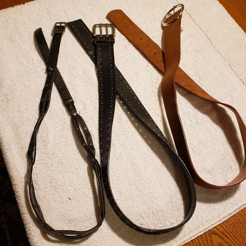 3 Ladies Belts